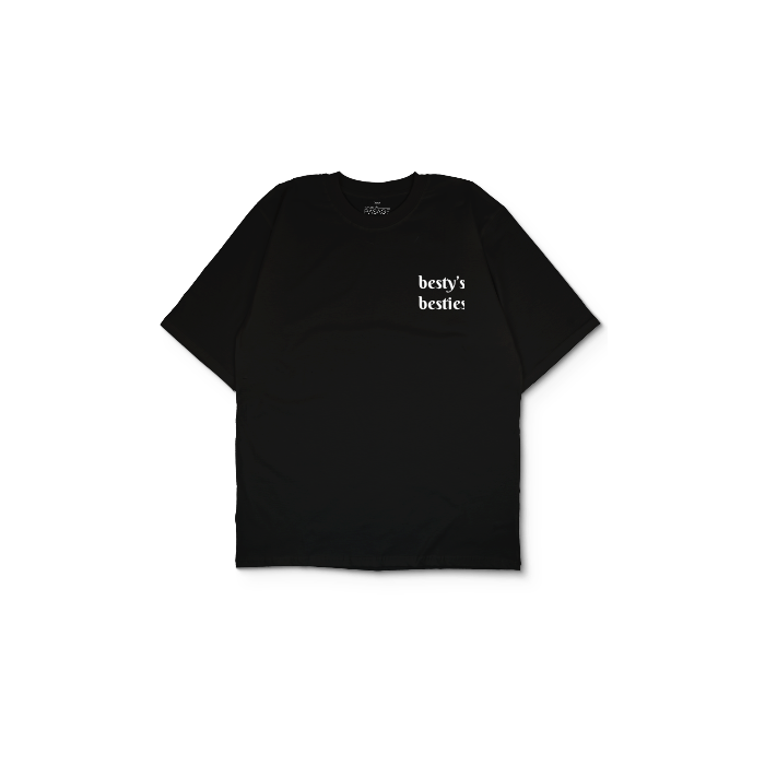 Kendin Tasarla Siyah Oversize Tişört