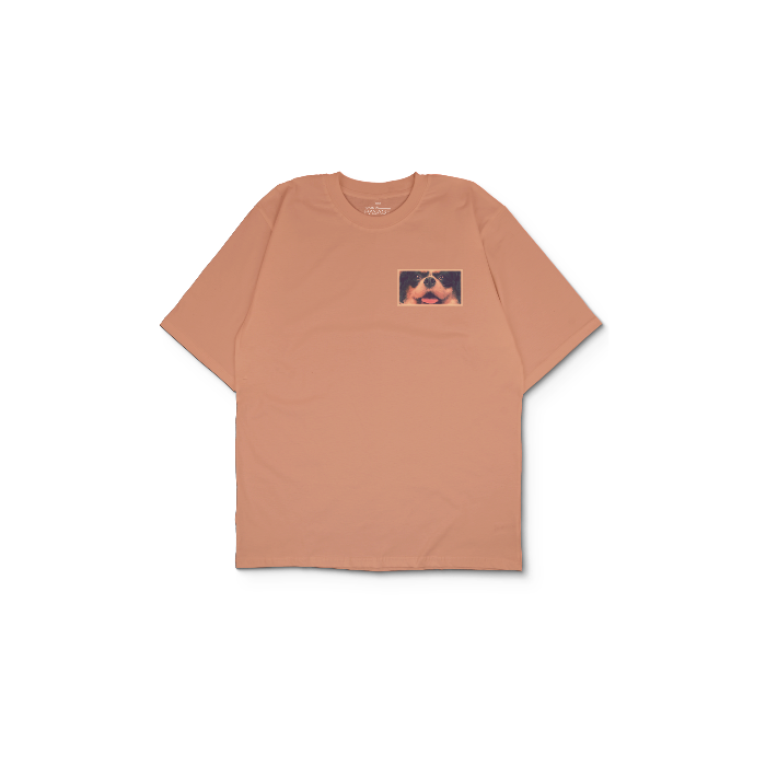 Kendin Tasarla Somon Oversize Tişört