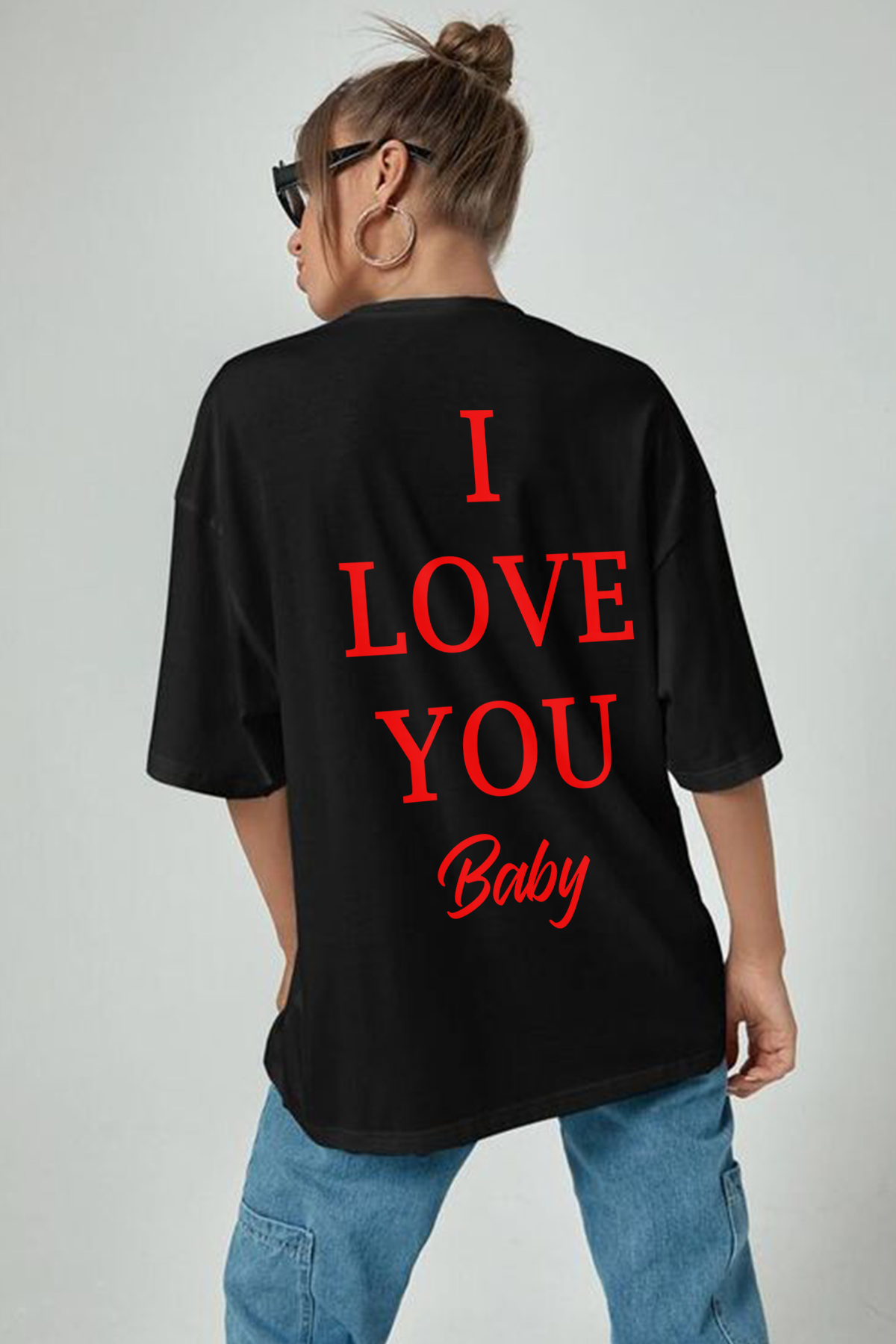 ILVYou Baby Oversize Kadın Tişört