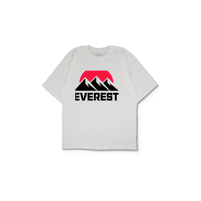 Kendin Tasarla Beyaz Oversize Tişört