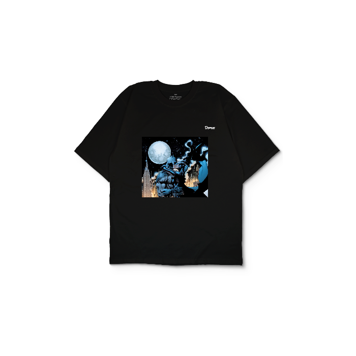 Kendin Tasarla Siyah Oversize Tişört