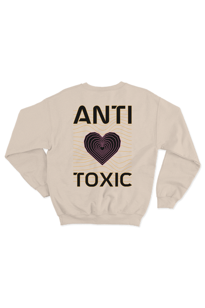 Anti Toxic Oversize Kadın Sweatshirt - PΛSΛGE