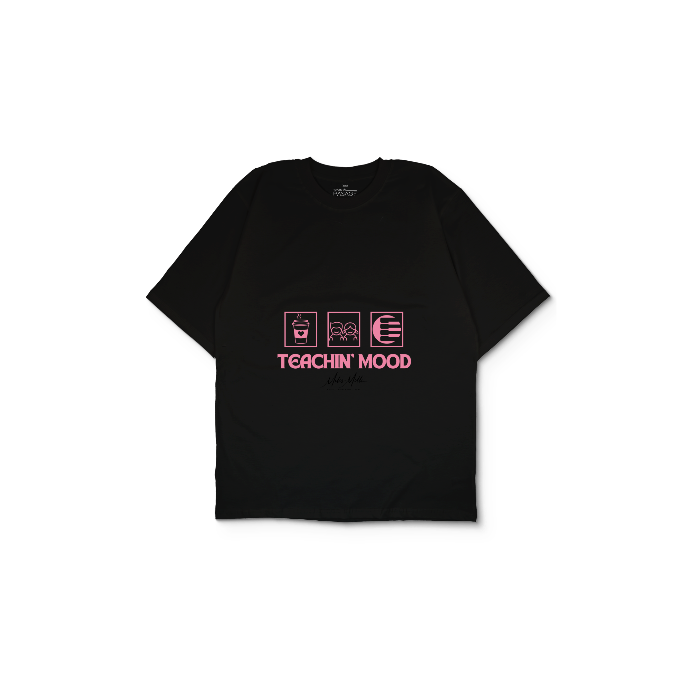 Kendin Tasarla Siyah Oversize Tişört