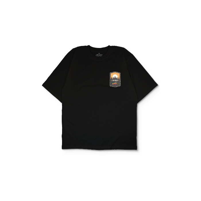 Kendin Tasarla Siyah Oversize Tişört