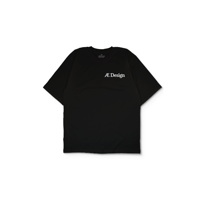 Kendin Tasarla Siyah Oversize Tişört