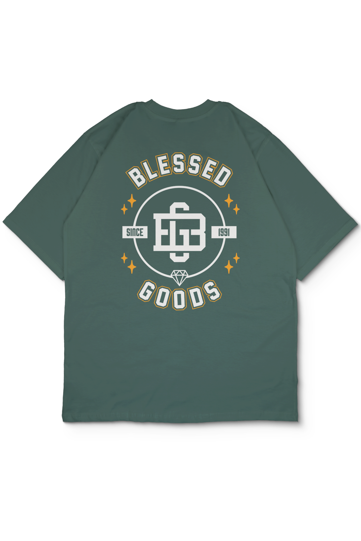 Blessed Goods Oversize Erkek Tişört