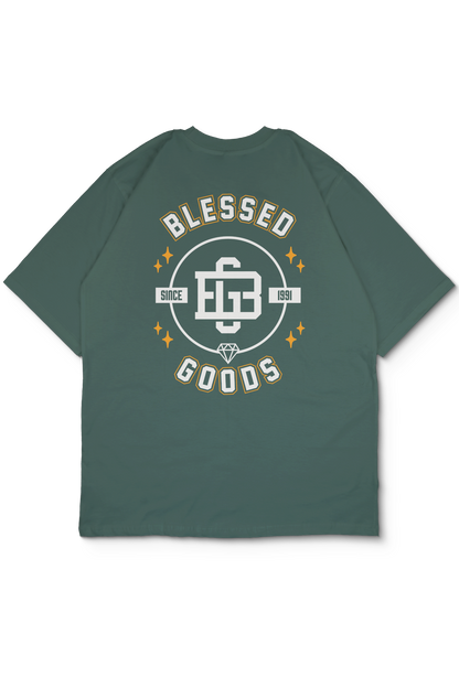 Blessed Goods Oversize Erkek Tişört