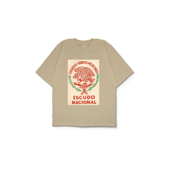 Kendin Tasarla Krem Oversize Tişört