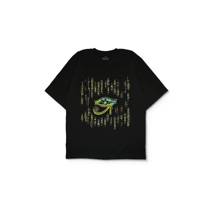 Kendin Tasarla Siyah Oversize Tişört