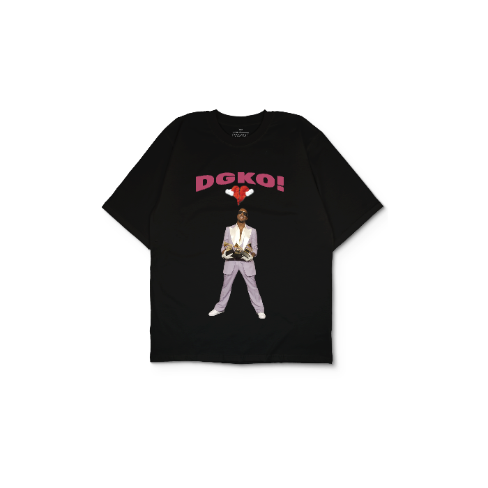 Kendin Tasarla Siyah Oversize Tişört