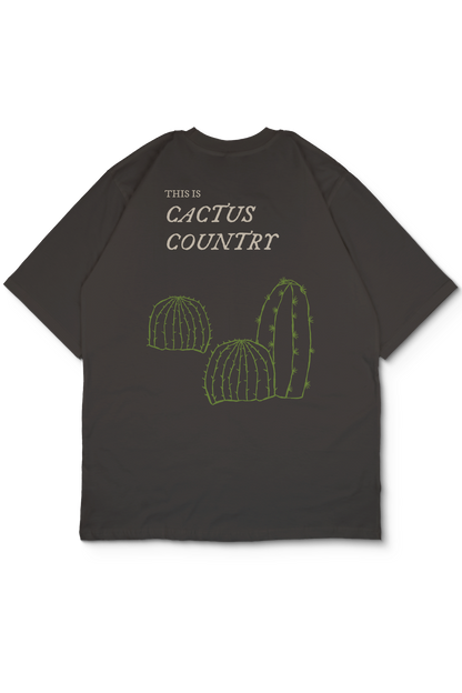 Cactus Oversize Erkek Tişört