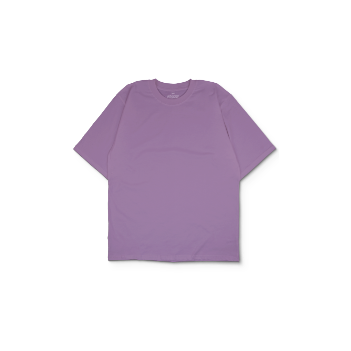 Kendin Tasarla Mor Oversize Tişört