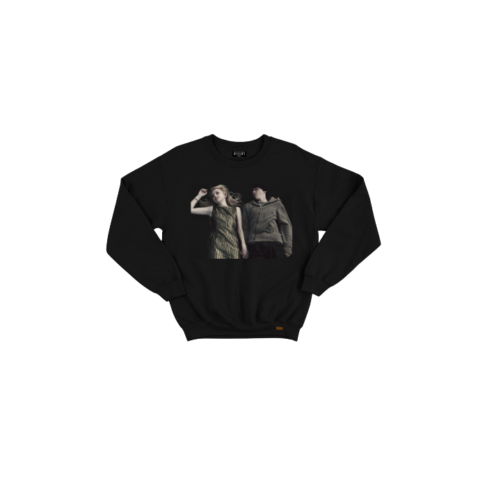 Kendin Tasarla Siyah Oversize Sweatshirt