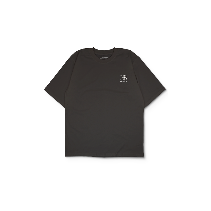 Kendin Tasarla Antrasit Oversize Tişört