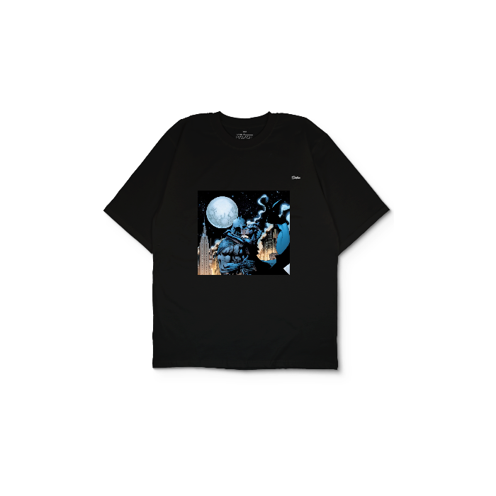 Kendin Tasarla Siyah Oversize Tişört