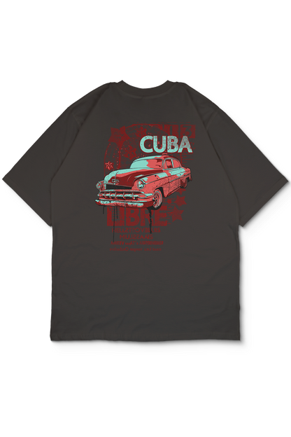 Cuba Oversize Erkek Tişört
