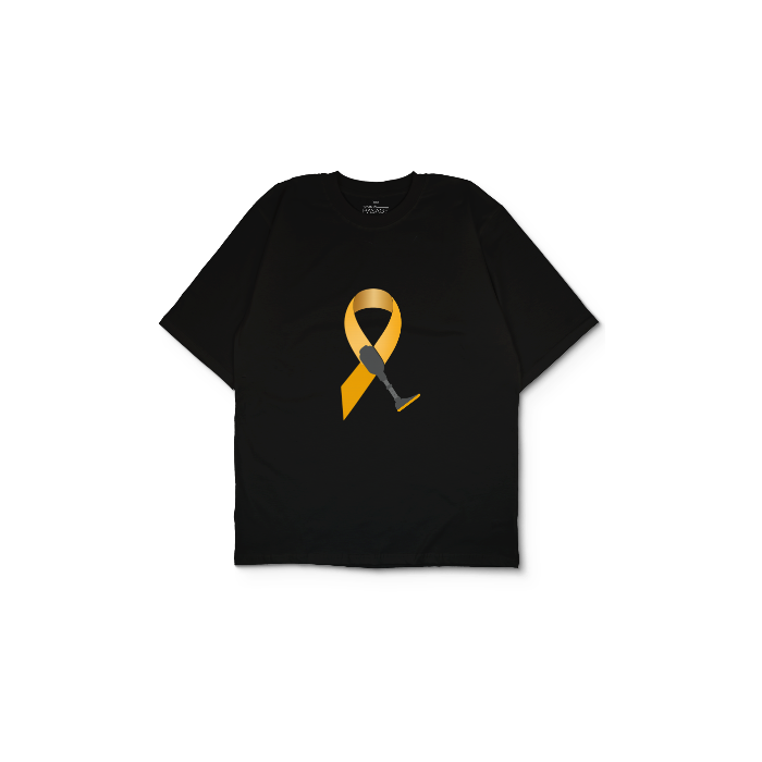 Kendin Tasarla Siyah Oversize Tişört