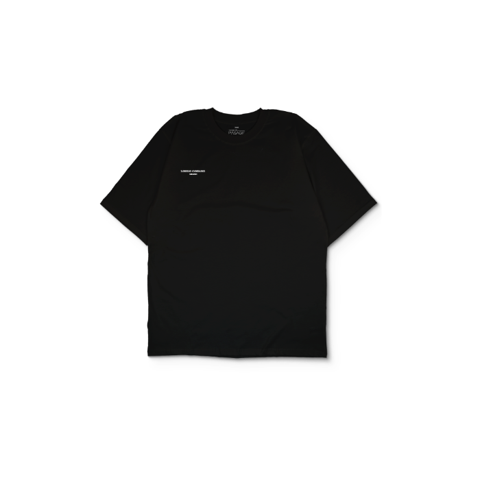 Kendin Tasarla Siyah Oversize Tişört