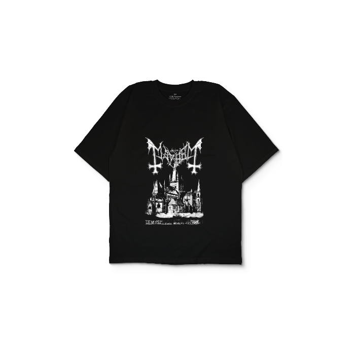 Kendin Tasarla Siyah Oversize Tişört