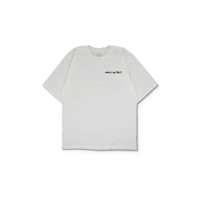 Kendin Tasarla Beyaz Oversize Tişört