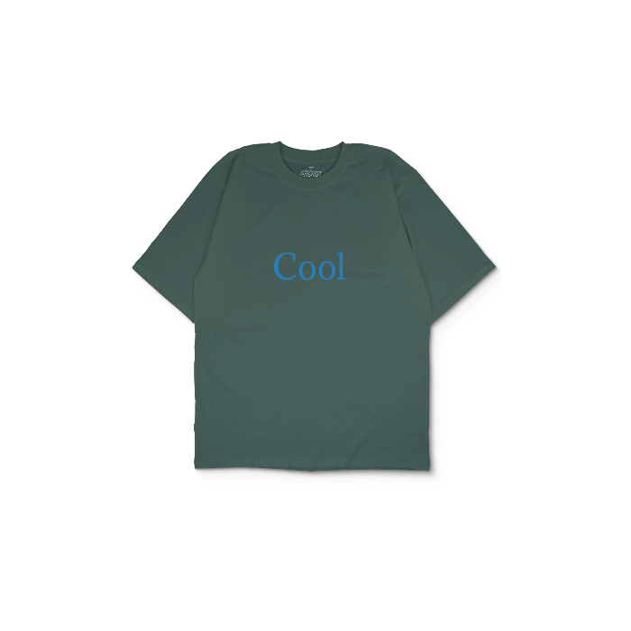 Kendin Tasarla Yeşil Oversize Tişört