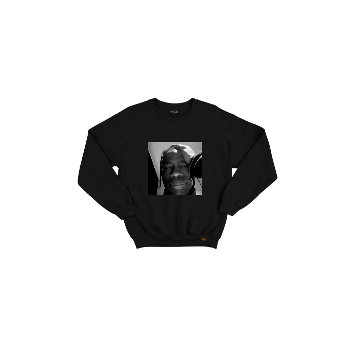 Kendin Tasarla Siyah Oversize Sweatshirt