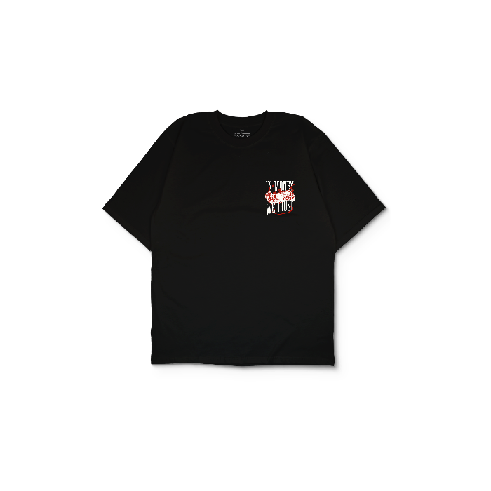 Kendin Tasarla Siyah Oversize Tişört