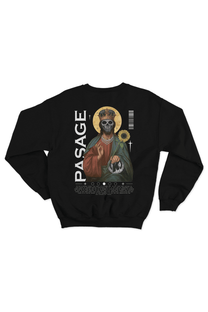 Death Love Oversize Erkek Sweatshirt - PΛSΛGE