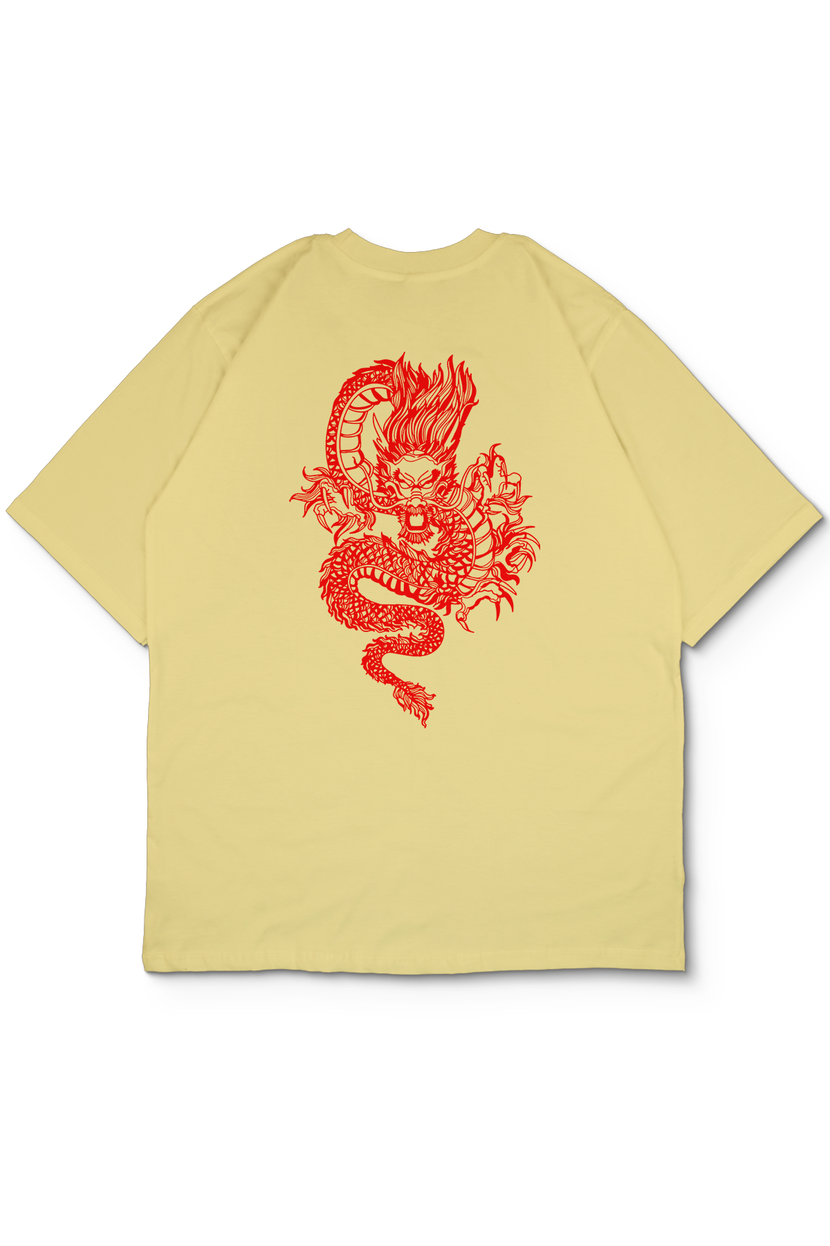 Dragon Oversize Kadın Tişört