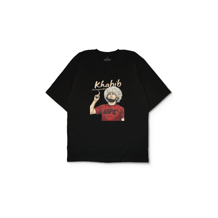 Kendin Tasarla Siyah Oversize Tişört