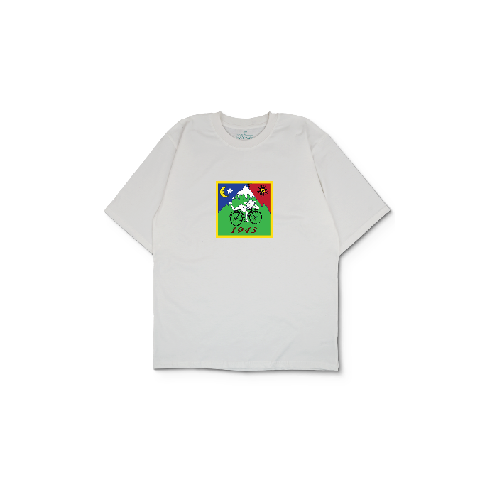 Kendin Tasarla Beyaz Oversize Tişört