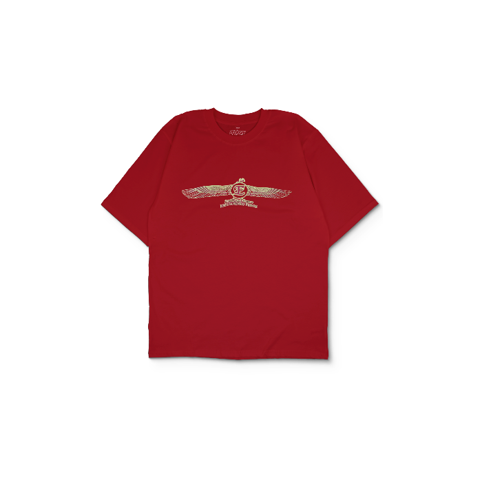 Kendin Tasarla Kırmızı Oversize Tişört