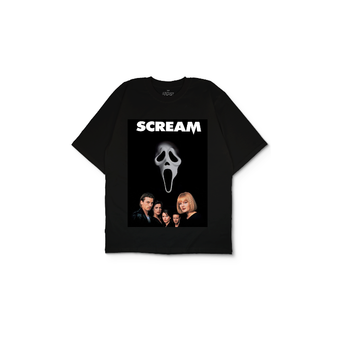 Kendin Tasarla Siyah Oversize Tişört