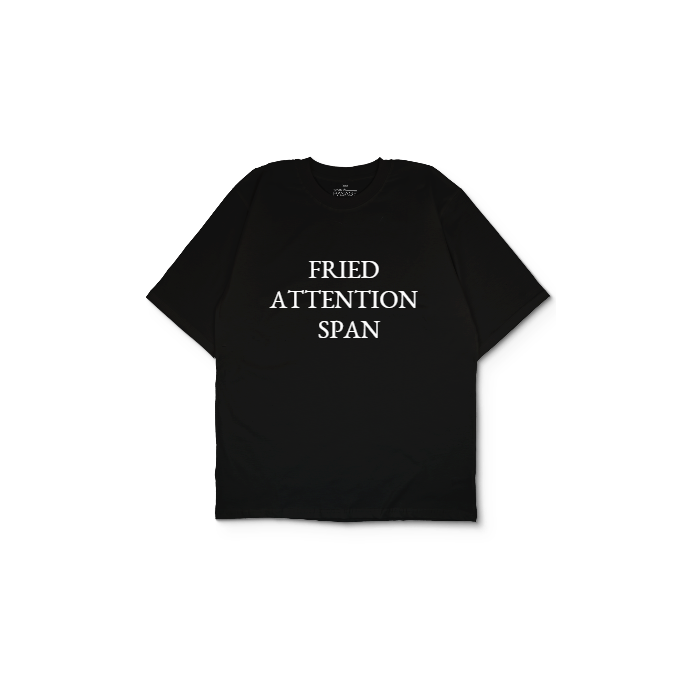 Kendin Tasarla Siyah Oversize Tişört