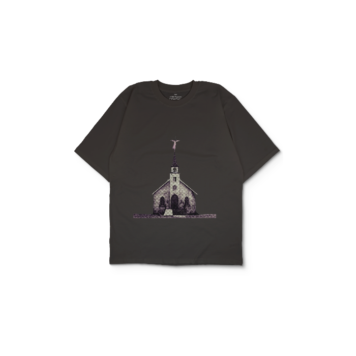 Kendin Tasarla Antrasit Oversize Tişört