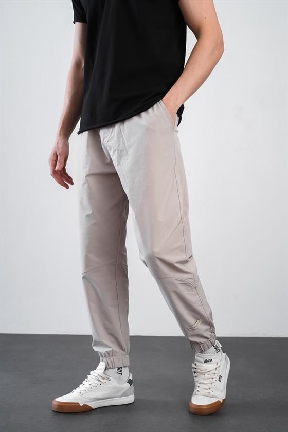 Erkek Relax Fit Kalıp Lastikli Paça Jogger Pantolon