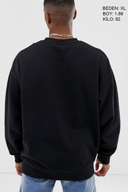 Satanic Oversize Erkek Sweatshirt