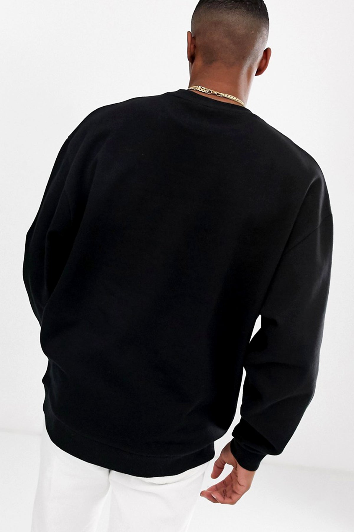 Basic Oversize Erkek Sweatshirt