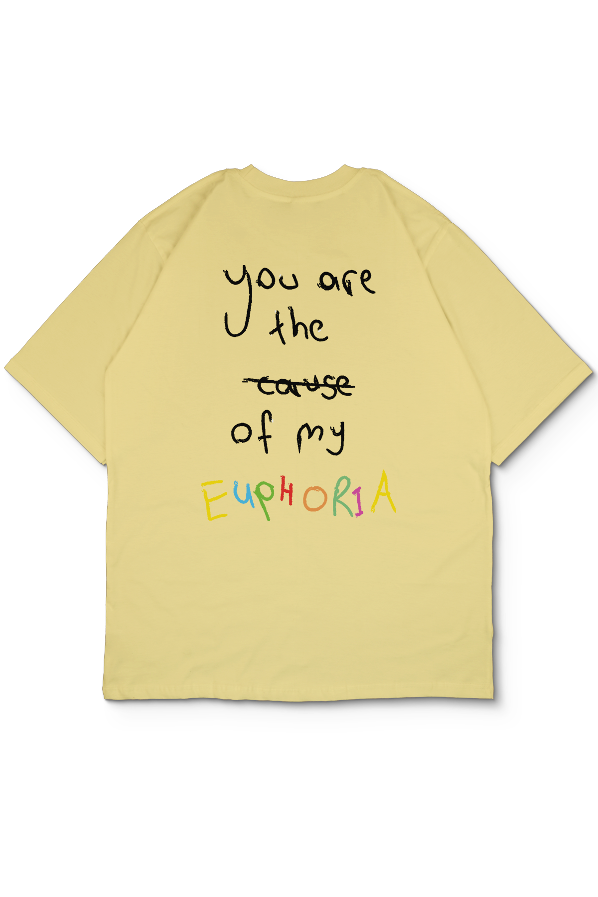 Euphoria Oversize Kadın Tişört