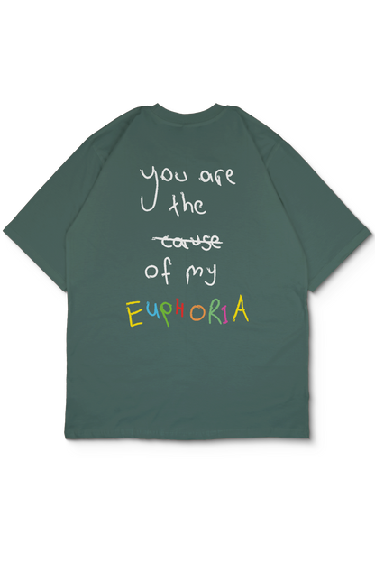 Euphoria Oversize Kadın Tişört