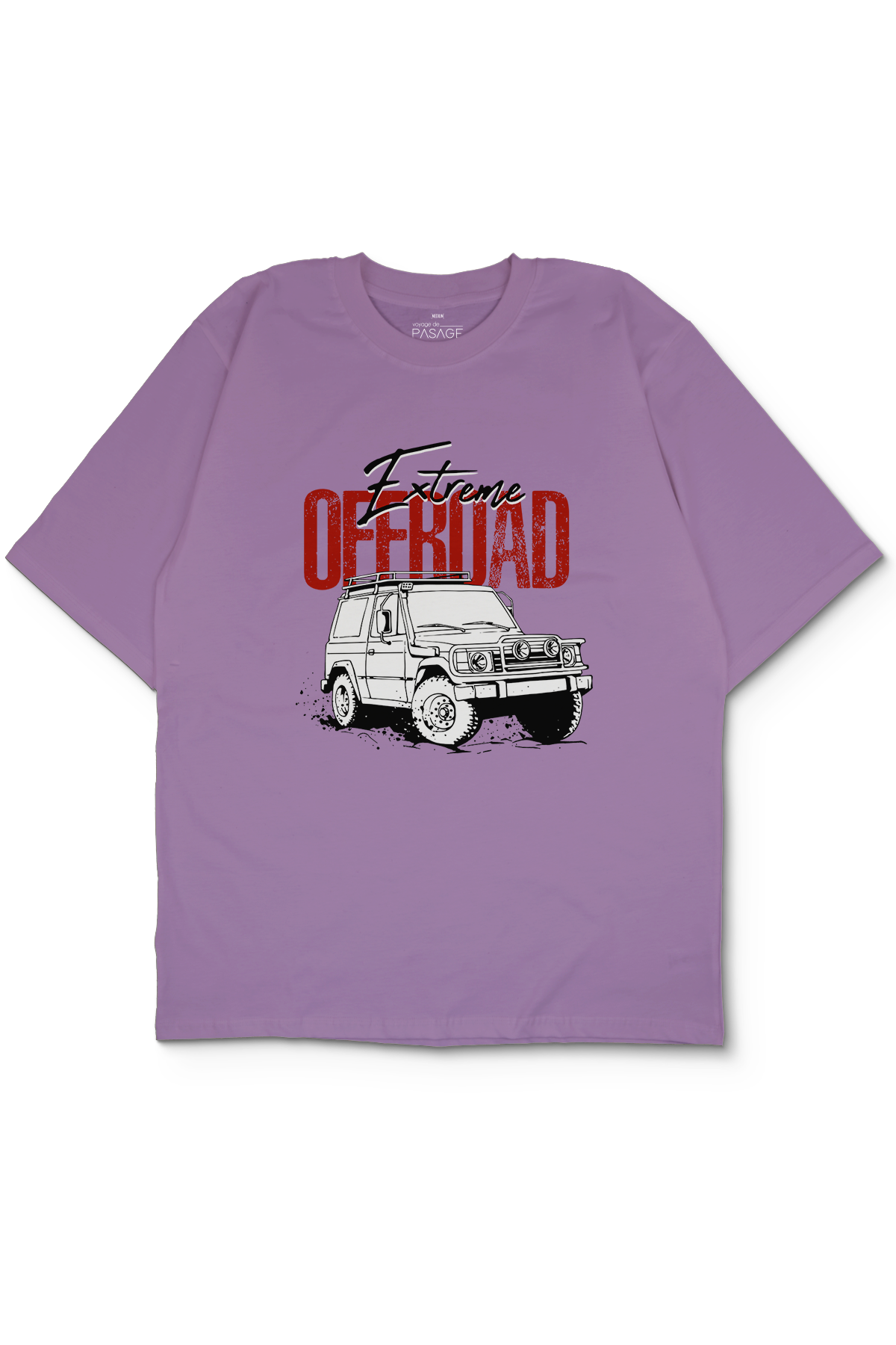 Extreme Offroad Oversize Kadın Tişört