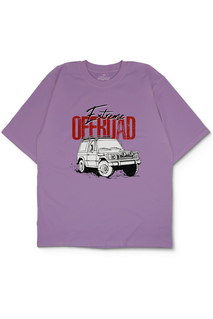 Extreme Offroad Oversize Kadın Tişört