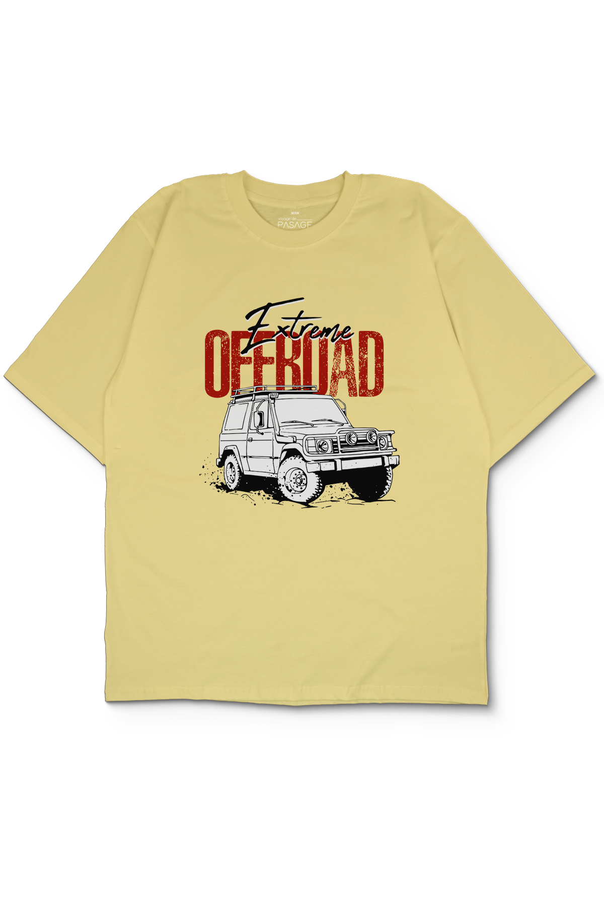 Extreme Offroad Oversize Kadın Tişört