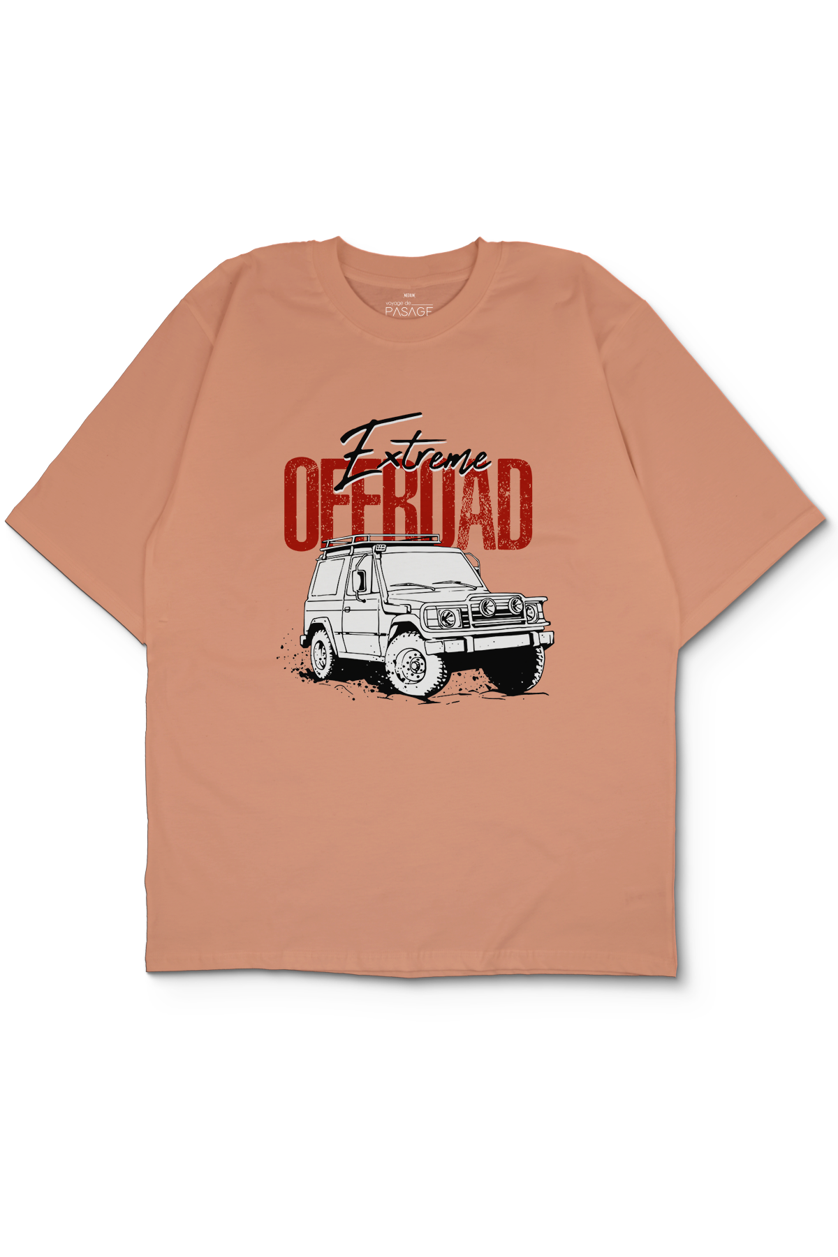 Extreme Offroad Oversize Erkek Tişört