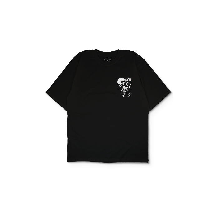 Kendin Tasarla Siyah Oversize Tişört