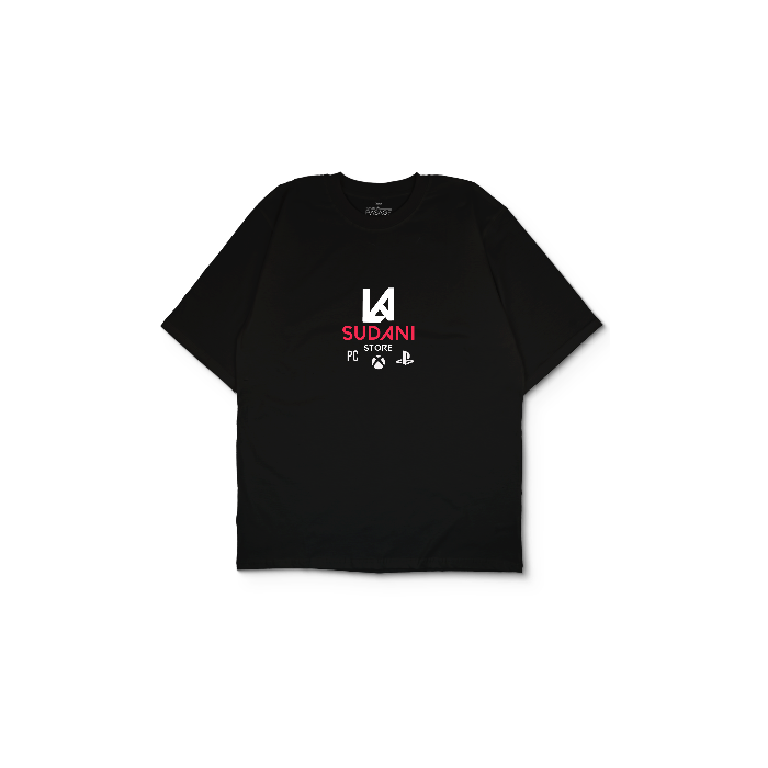 Kendin Tasarla Siyah Oversize Tişört