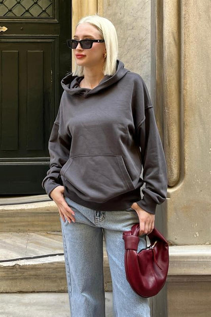 Füme Oversize Cepli Sweatshirt MG2207