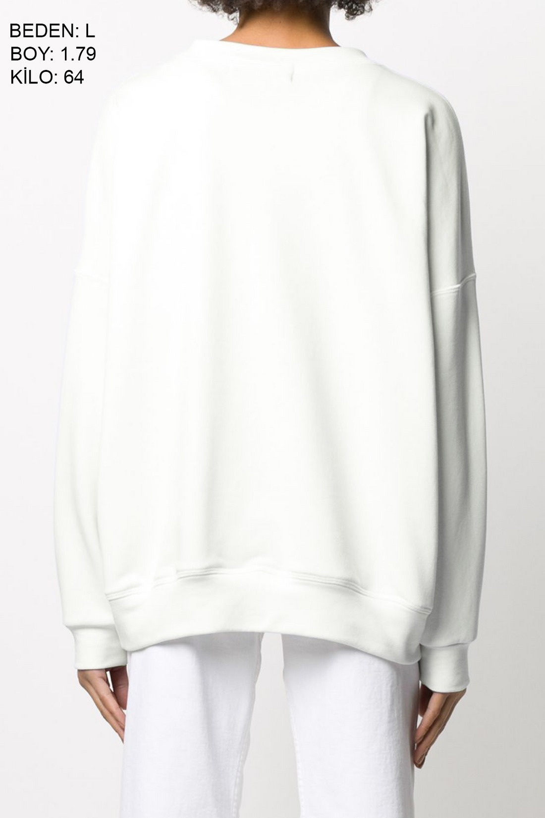 Human Error Oversize Kadın Sweatshirt