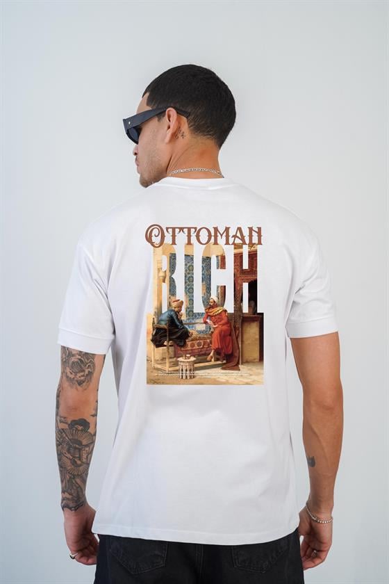 Kingbrich Ottoman Rich Baskılı Slim Fit Kalıp Erkek Tshirt