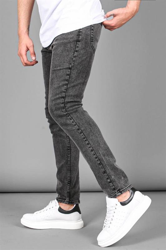 Madmext  Erkek Siyah Skinny Fit Jean 5679